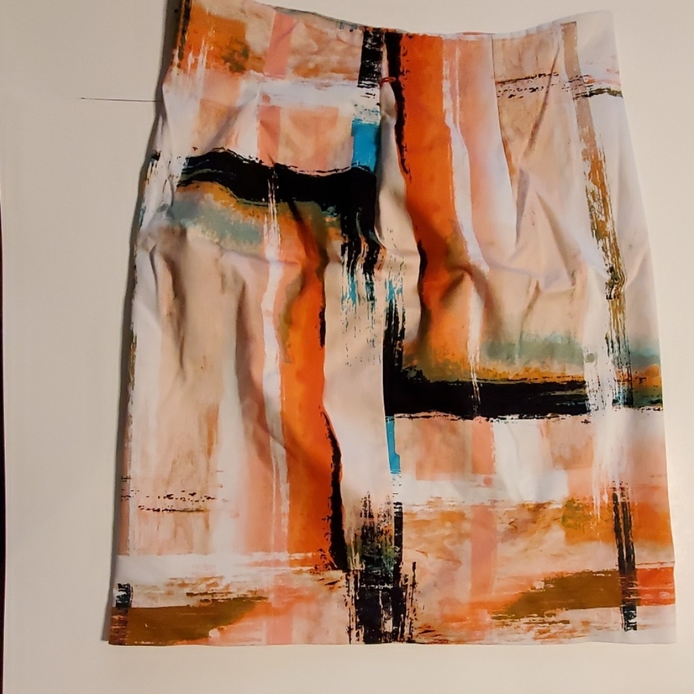 Worthington water color career pencil skirt